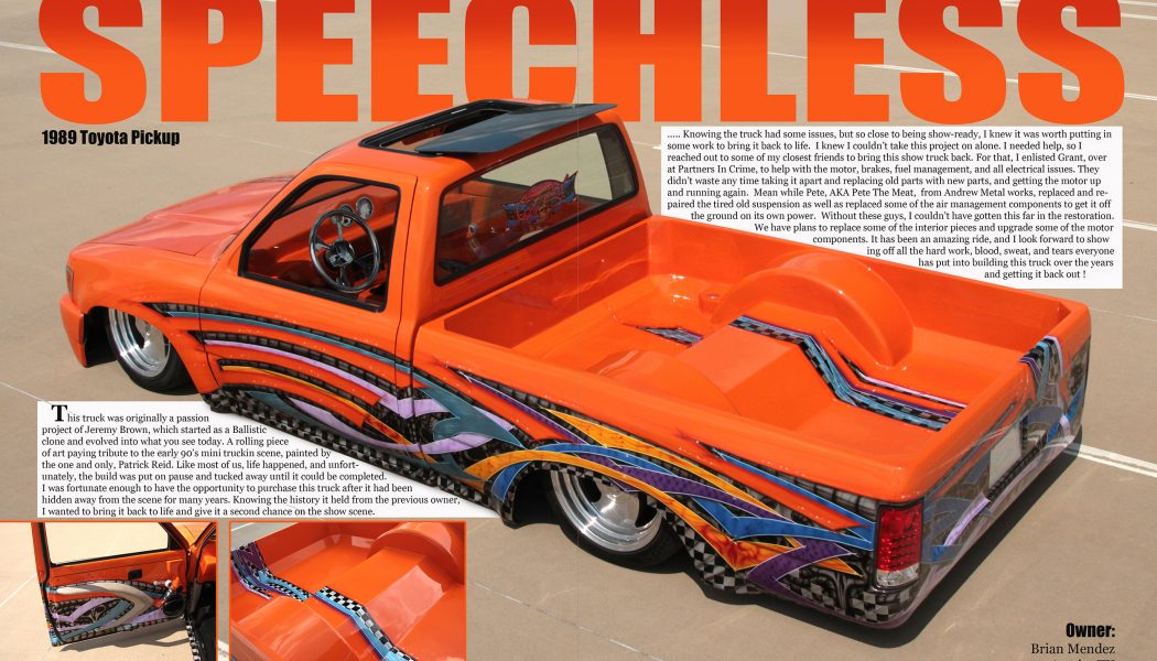 Brian Mendez’s 1989 Toyota Pickup