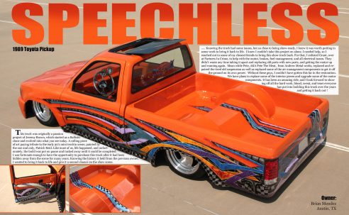 Brian Mendez’s 1989 Toyota Pickup